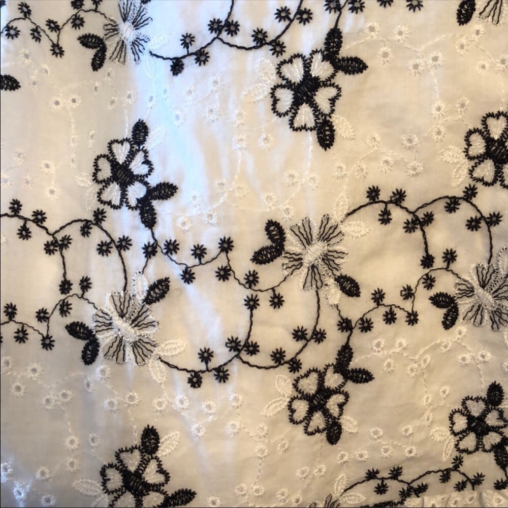 Loft Embroidered Halter Flare Dress - Picture 4 of 7